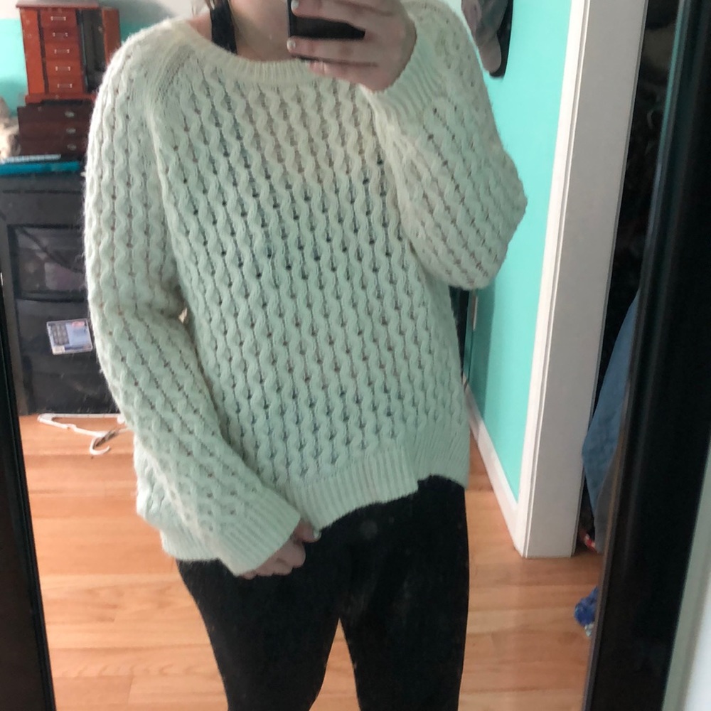 H&M cream sweater